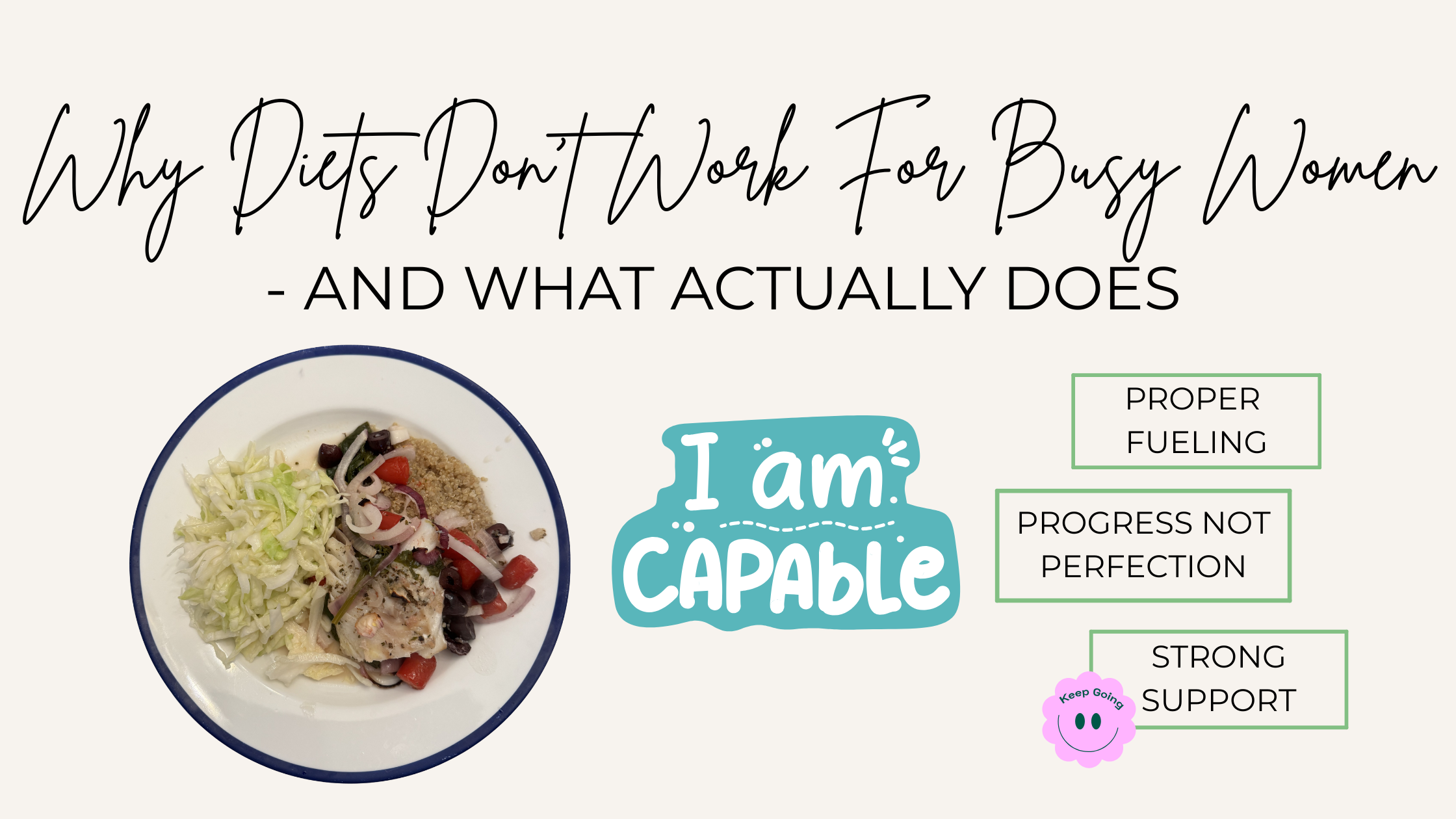 Why Diets Don’t Work For Busy Women – And What Actually Does